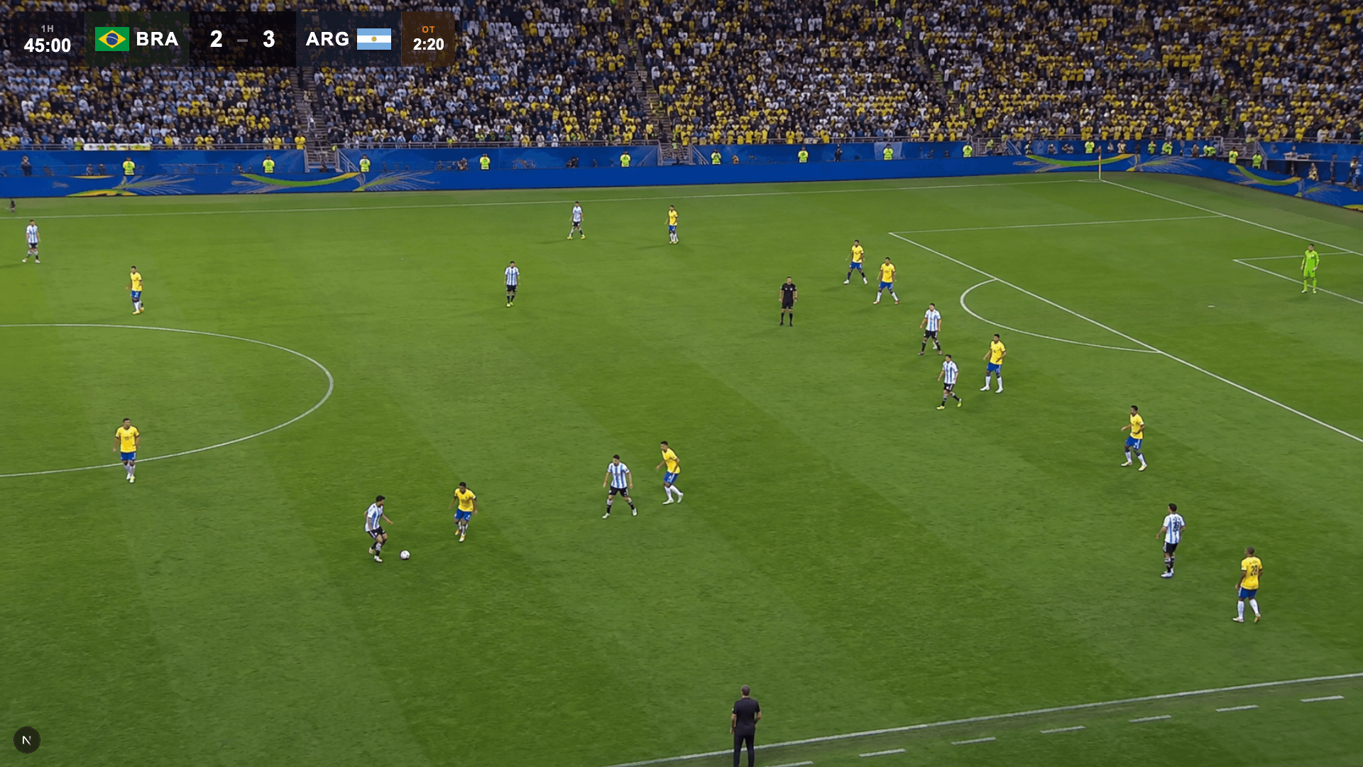 Scoreboard overlay preview